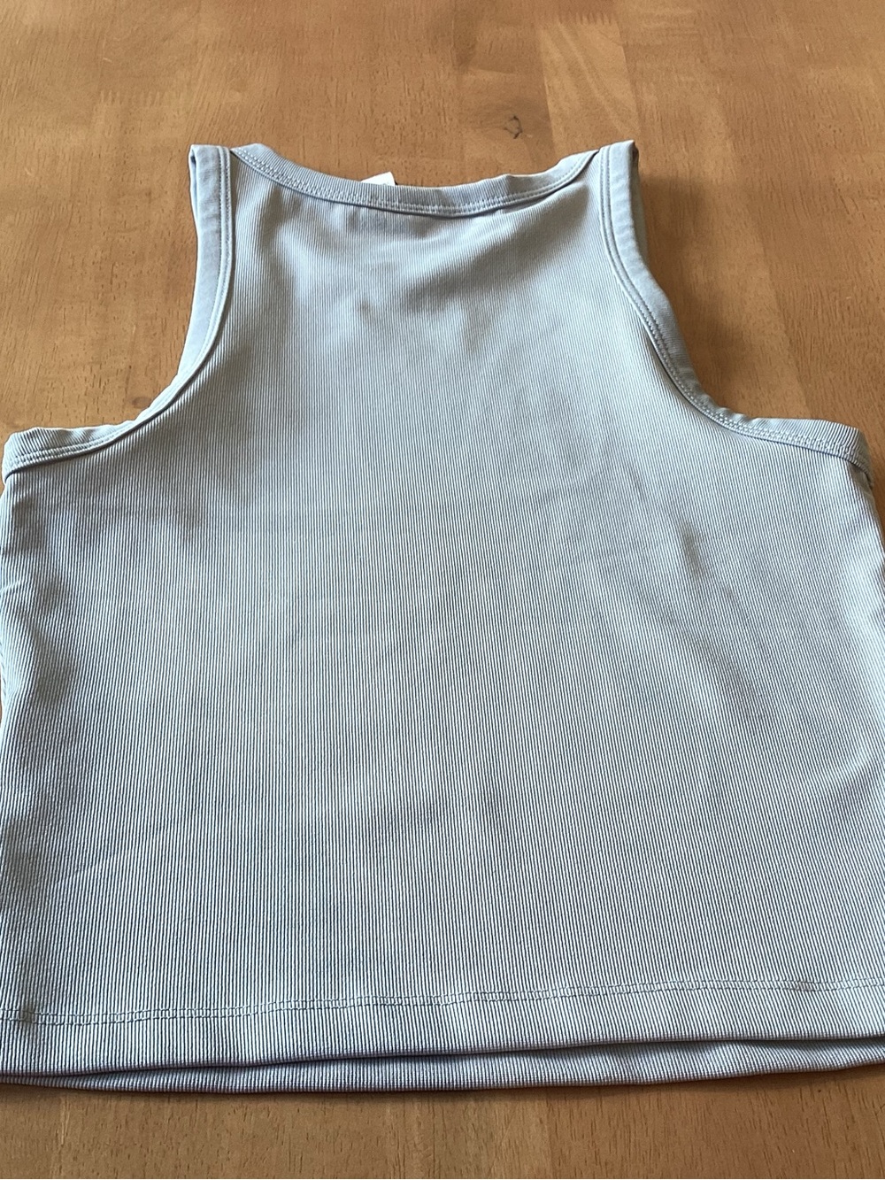 Divided Light Ribbed Crewneck Tank - Picture 4 of 4